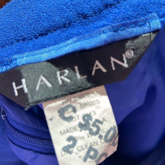 Vintage wool blend professional career woman’s pencils skirt - Picture 5 of 6